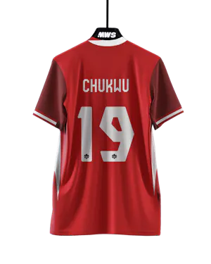 Canada Women's Soccer 팀의 Annabelle Chukwu 셔츠