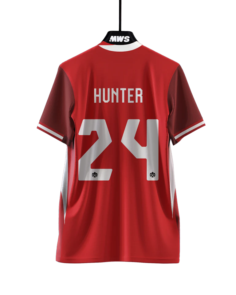 Maillot de Kaylee Hunter (Canada Women's Soccer)