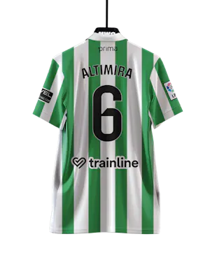 Camisola de Sergi Altimira, Real Betis