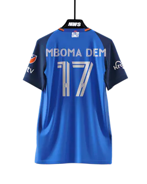 Kenji Mboma Dem FC Cincinnati のシャツ