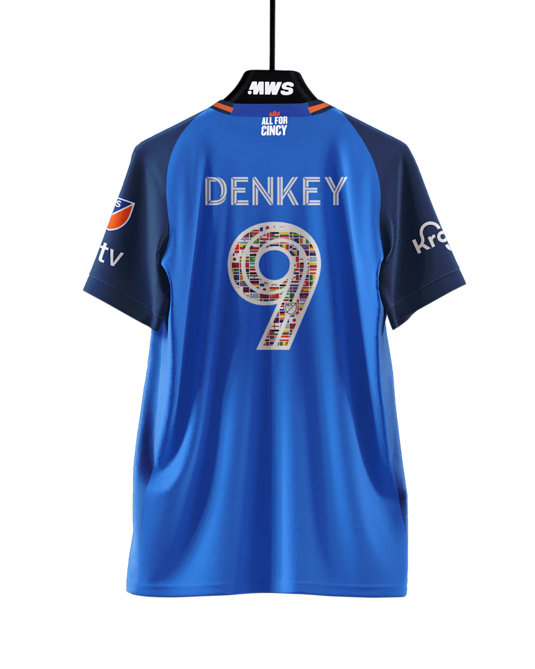 来自FC Cincinnati的Ahoueke Denkey球衣