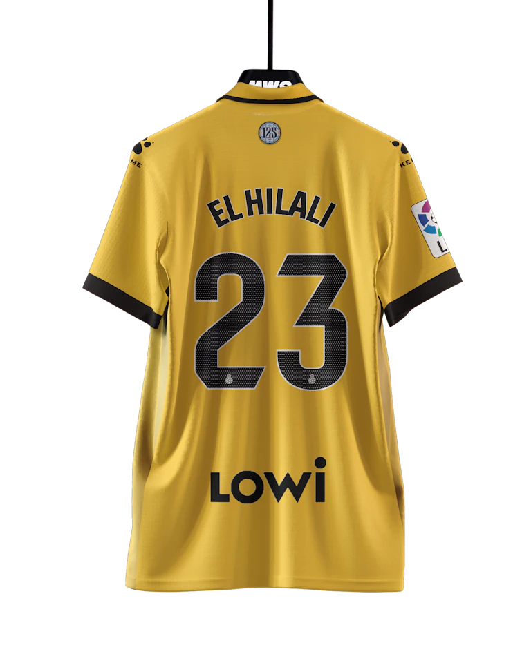 来自RCD Espanyol De Barcelona的Omar El Hilali球衣