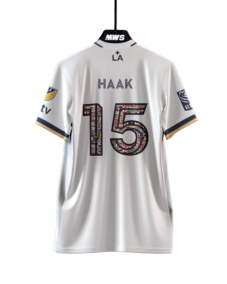 Justin Haak LA Galaxy camisa.