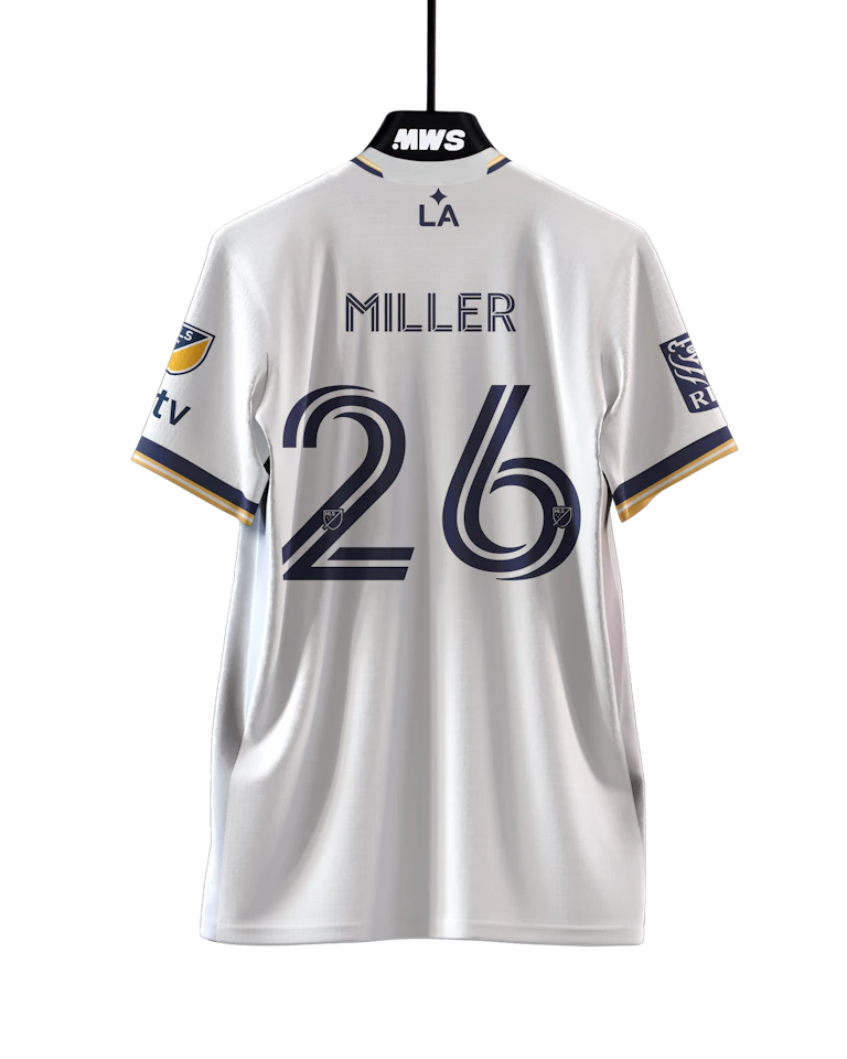 来自LA Galaxy的Harbor Miller球衣