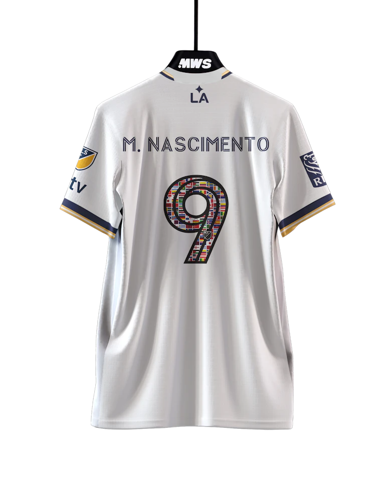 Matheus Nascimento de Paula LA Galaxy camisa.