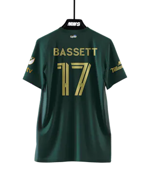 Portland Timbers-Trikot von Cole Bassett