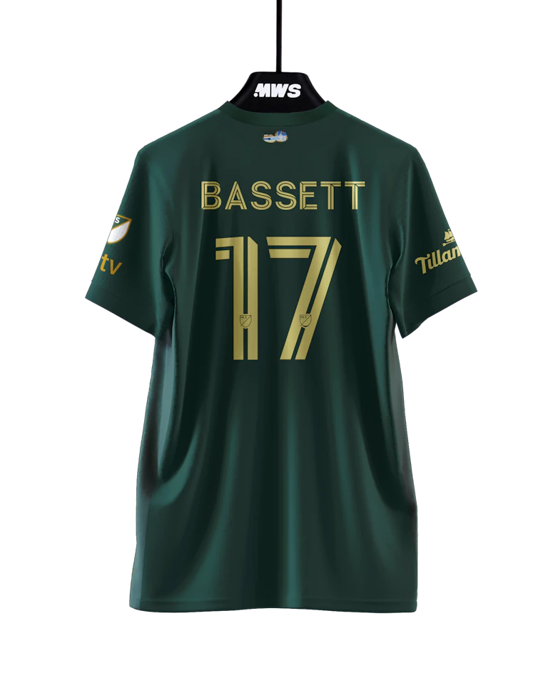 Portland Timbers-Trikot von Cole Bassett