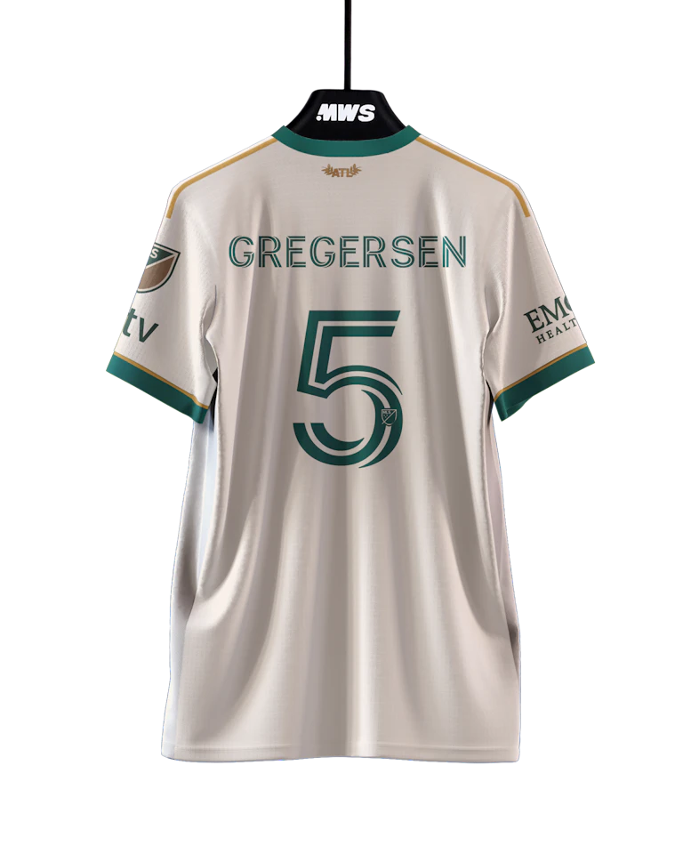 来自Atlanta United的Stian Rode Gregersen球衣