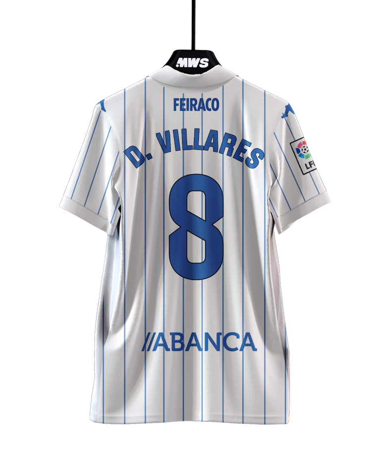 Diego Villares RC Deportivo camisa.