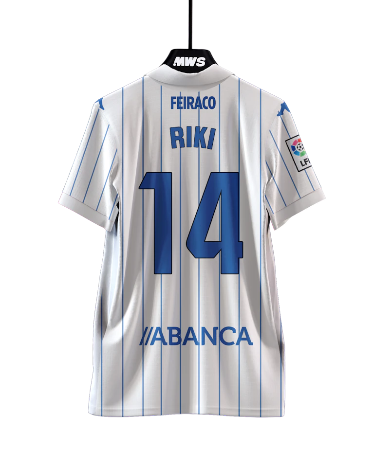 来自RC Deportivo的Ricardo Rodríguez球衣