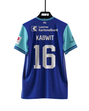 Oscar Kabwit tshikomb FC Luzern のシャツ