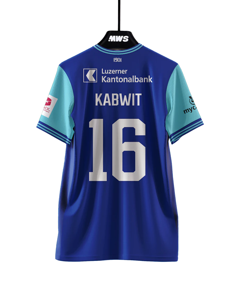 Oscar Kabwit tshikomb FC Luzern のシャツ