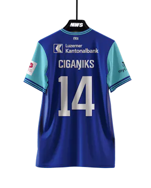 Andrejs Cigaņiks FC Luzern shirt