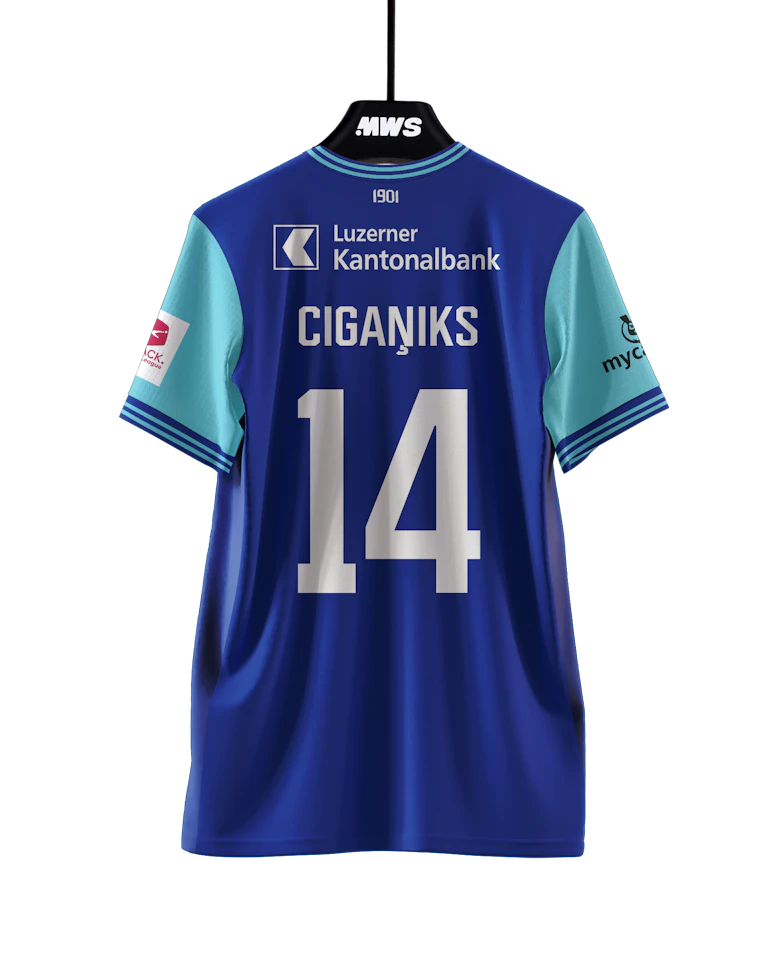 Andrejs Cigaņiks FC Luzern shirt