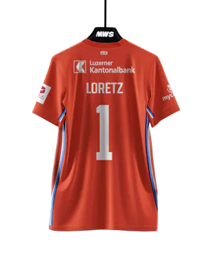Shirt van Pascal David Loretz FC Luzern