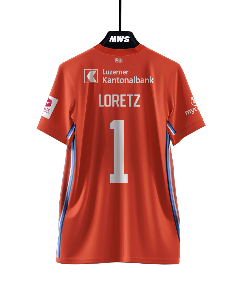 Shirt van Pascal David Loretz FC Luzern
