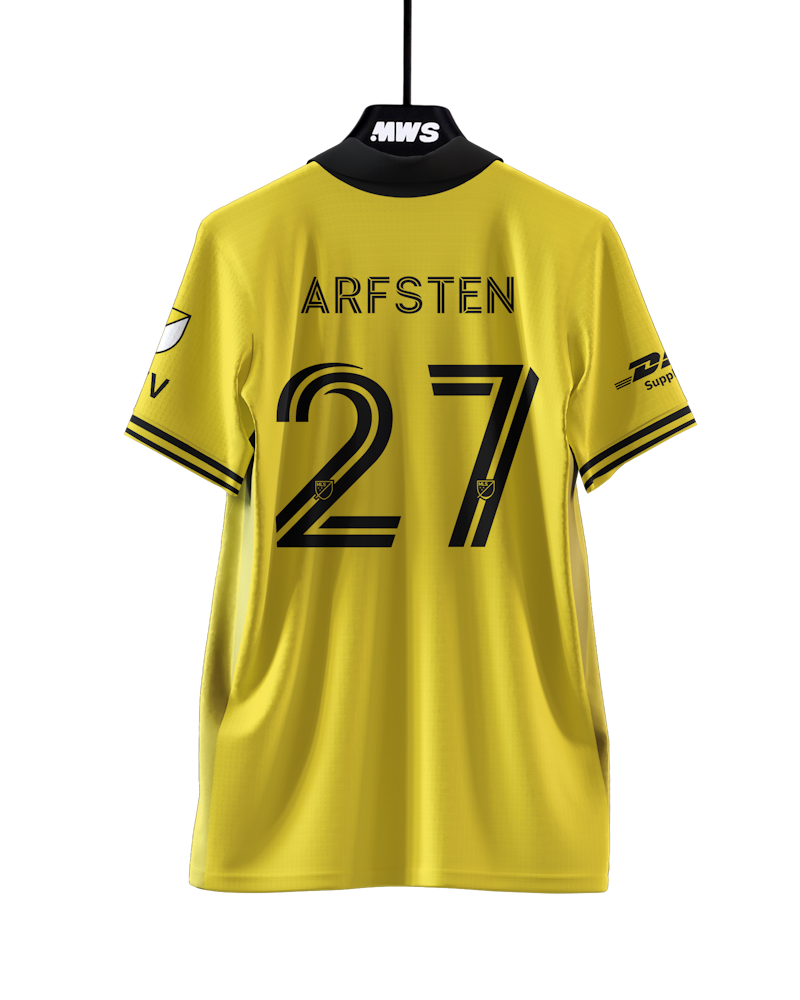 Max Arfsten | Columbus Crew - Orlando City | MatchWornShirt