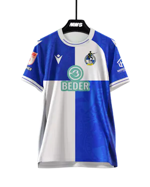 Bristol Rovers-Trikot von Richard Smallwood