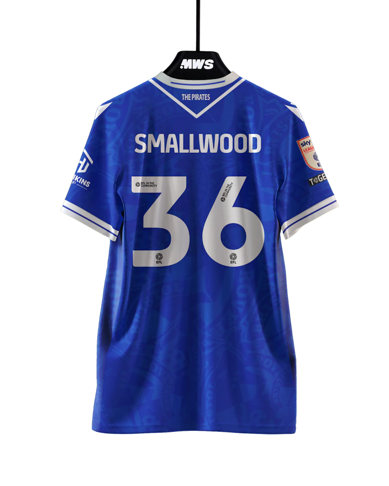 Bristol Rovers-Trikot von Richard Smallwood