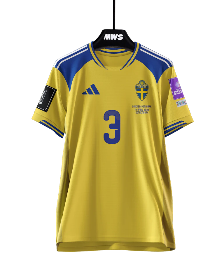 Sofia Reidy | Sweden W - Denmark Women | MatchWornShirt