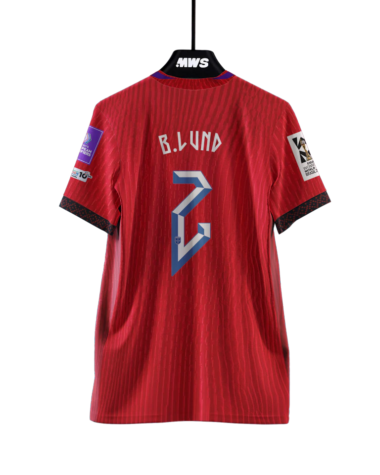 Marit Bratberg Lund Norway W camisa.