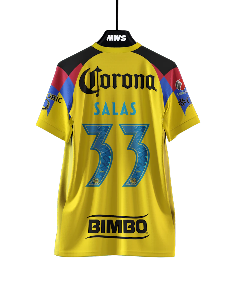 来自Club América的Patricio Salas球衣