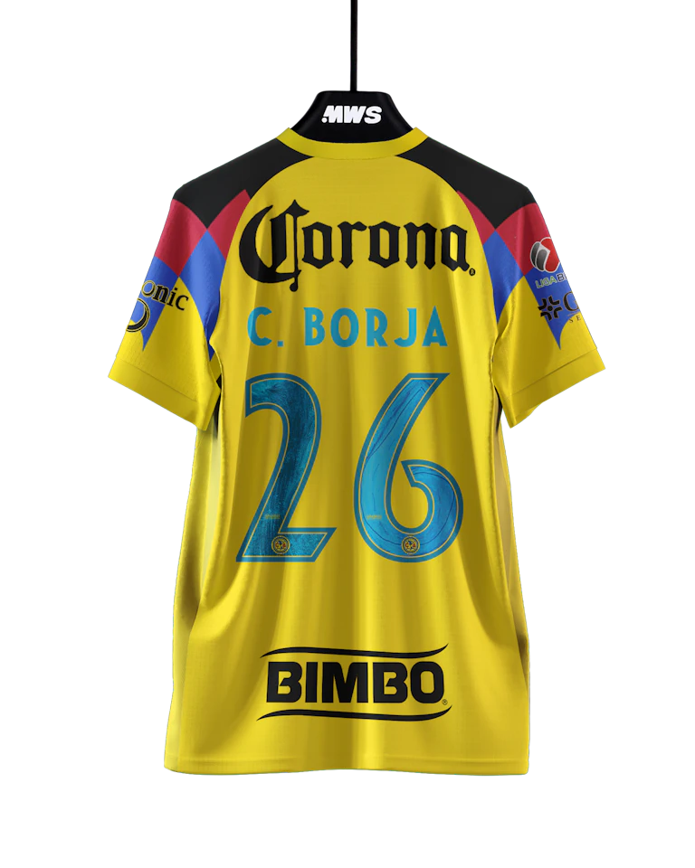 Club América-Trikot von Cristian Borja