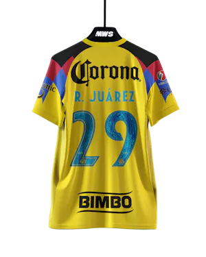 来自Club América的Ramón Juárez球衣