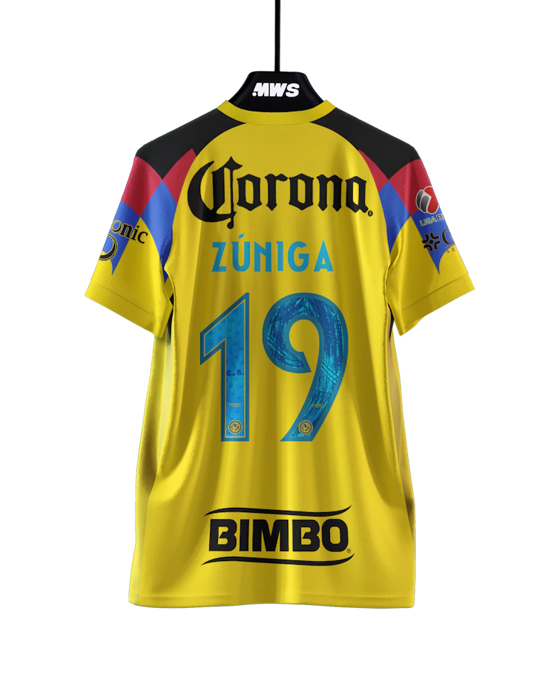Camisola de Raúl Zúñiga, Club América