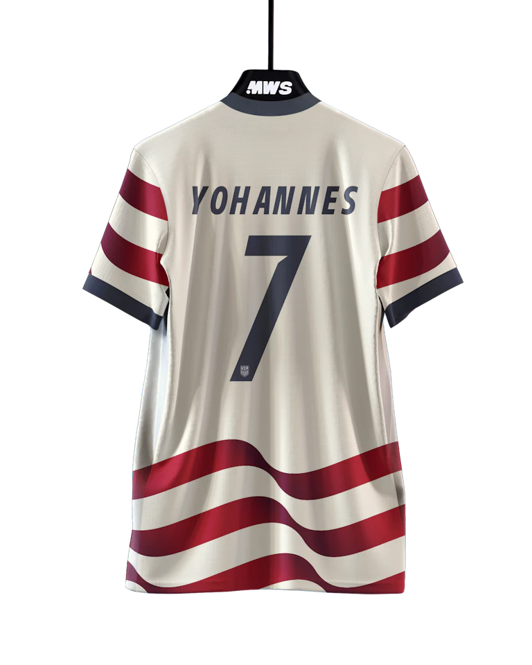 United States W 팀의 Lily Yohannes 셔츠