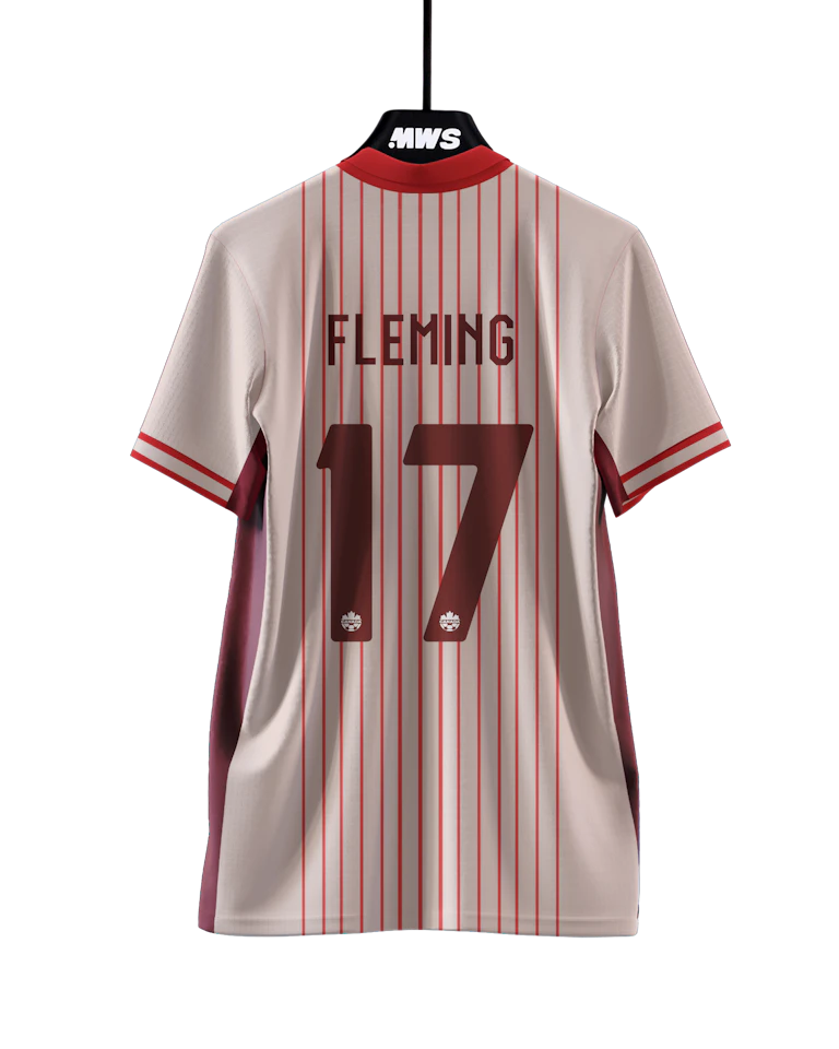 来自Canada Women's Soccer的Jessie Fleming球衣