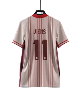 Canada Women's Soccer-Trikot von E. Viens