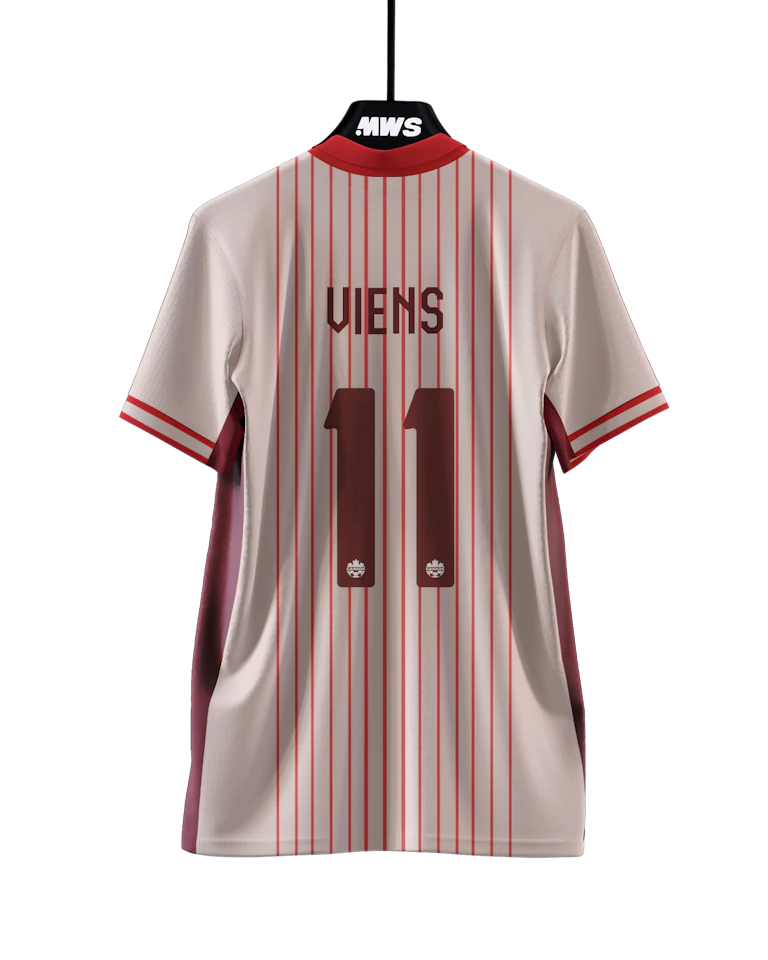 Shirt van E. Viens Canada Women's Soccer