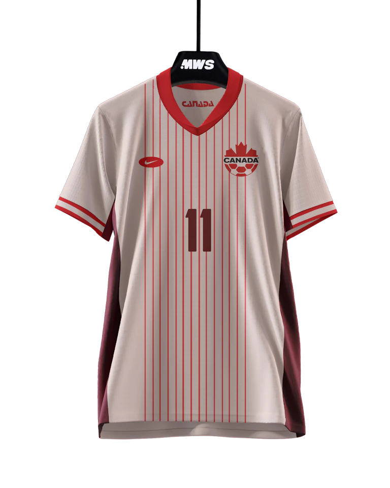 Canada Women's Soccer-Trikot von E. Viens