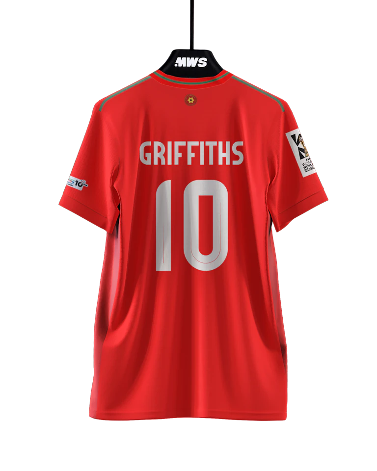 Mared Griffiths | Wales W - Albania W | MatchWornShirt