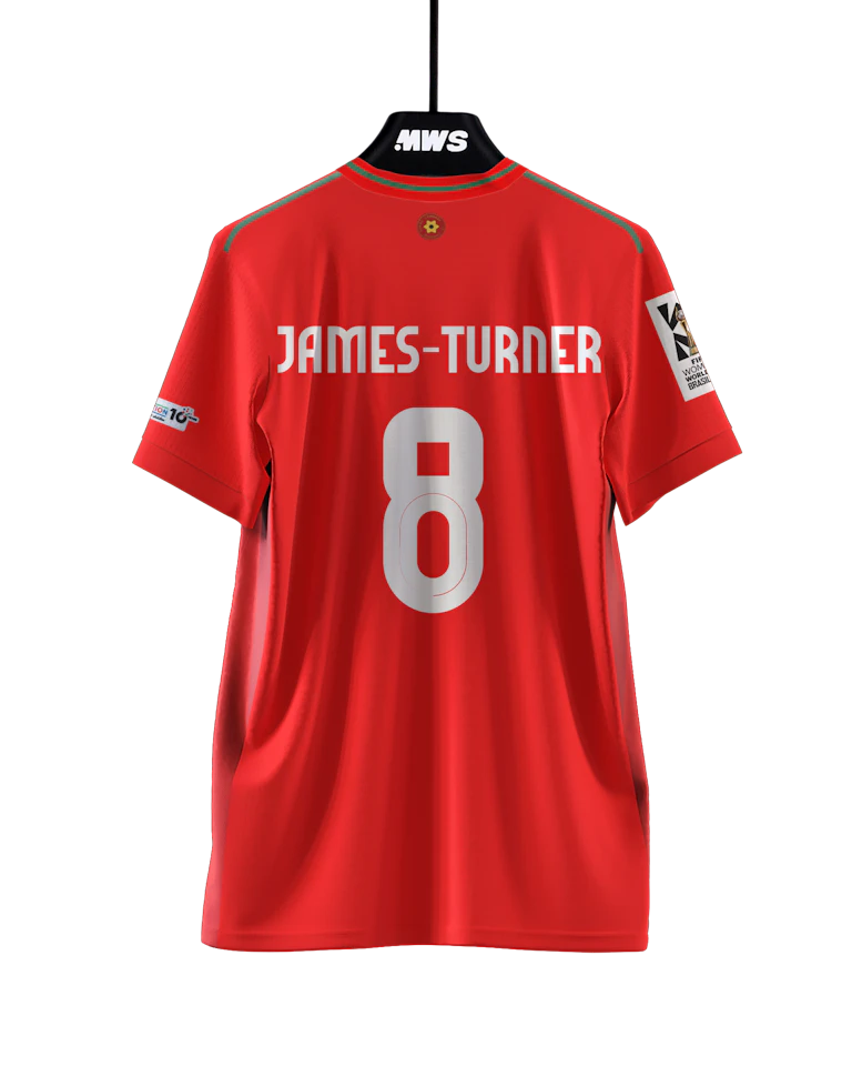 Wales W-Trikot von Angharad James-Turner