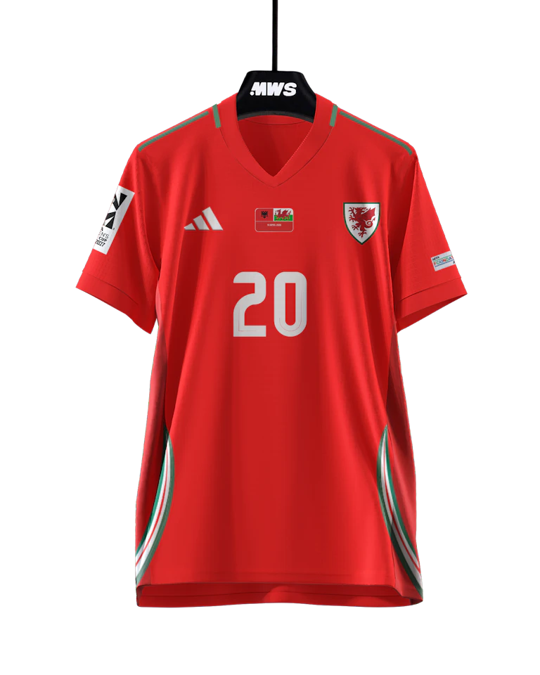 Carrie Jones Wales W jersey