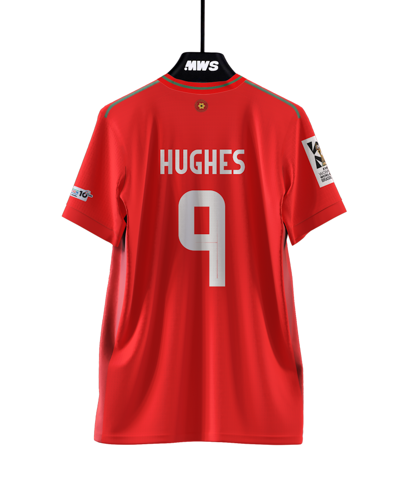 Elise Hughes | Wales W - Albania W | MatchWornShirt