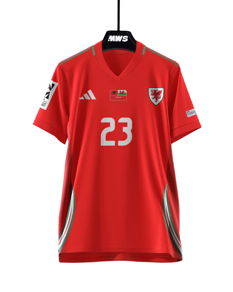 Wales W-Trikot von Ffion Morgan