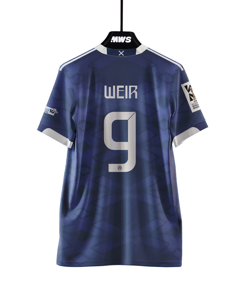 Scotland W 팀의 Caroline Weir 셔츠