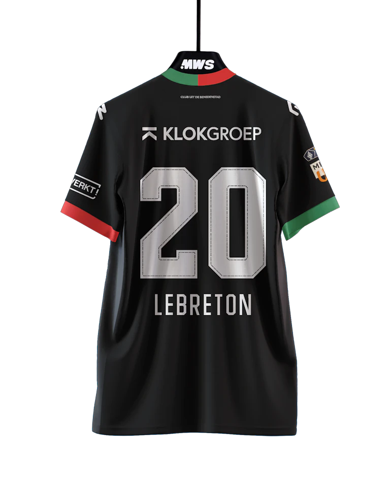 来自N.E.C.的Noé Lebreton球衣