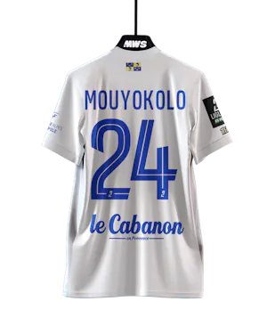 Maglia di Loris Mouyokolo (Grenoble Foot 38)