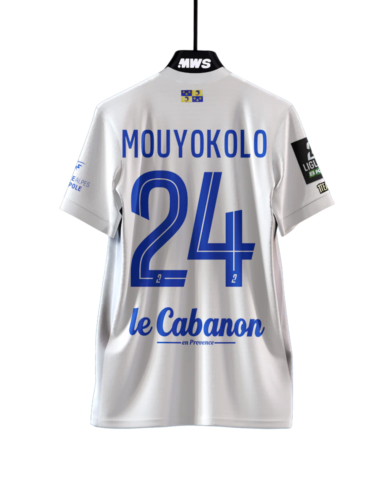 Maglia di Loris Mouyokolo (Grenoble Foot 38)