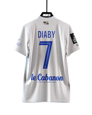 来自Grenoble Foot 38的Yadaly Diaby球衣