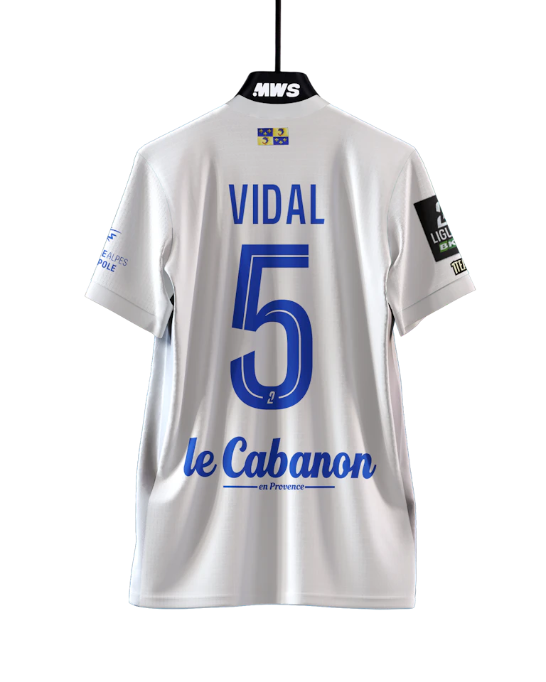 Clément Vidal Grenoble Foot 38 jersey