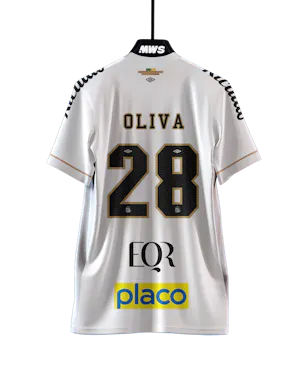 Santos-Trikot von Christian Gabriel Oliva Giménez