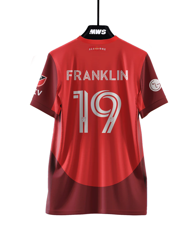 Kobe Franklin Toronto FC shirt