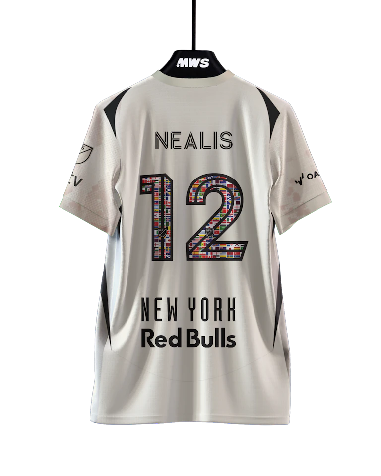 Dylan Nealis Red Bull New York jersey