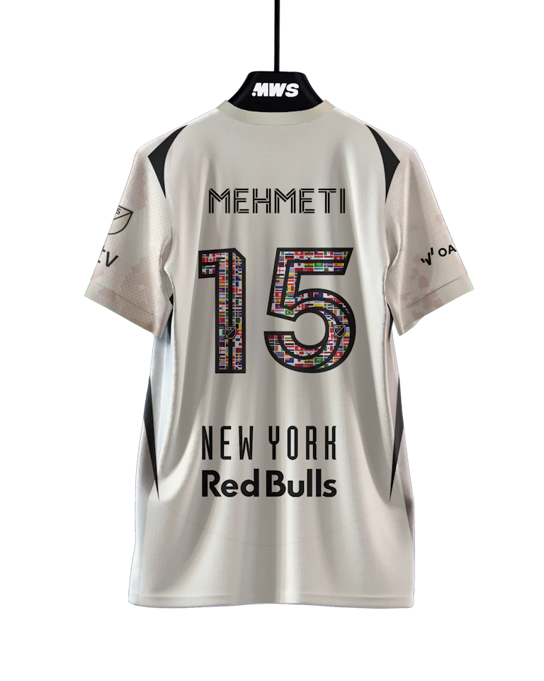 Adri Mehmeti Red Bull New York jersey