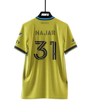 Andy Nájar Nashville SC jersey